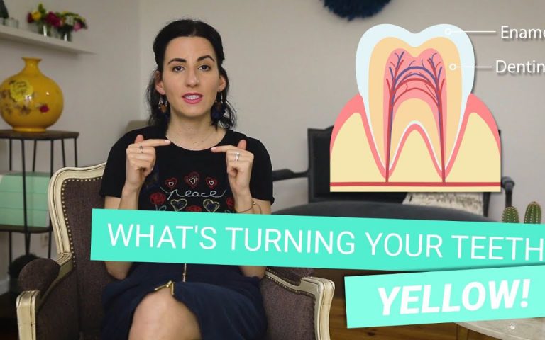 Tips for avoiding yellow teeth